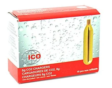 Caja de 10 Cargas Co2 para Sifon de Soda