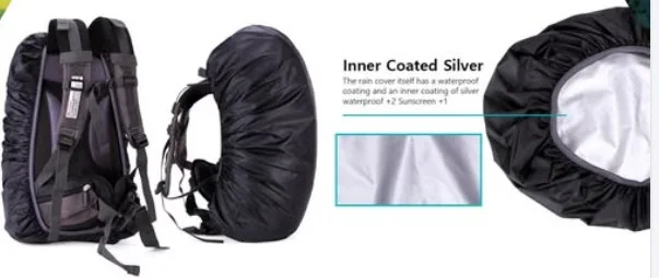 Cobertor impermeable para mochilas
